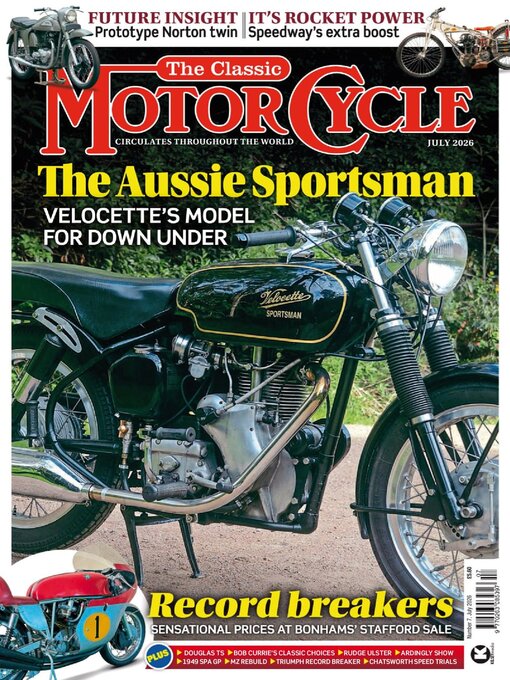 Cover image for The Classic MotorCycle